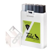 Toki Layout Marker 12er Grey Set