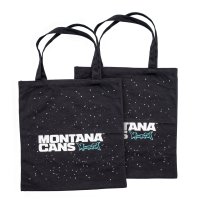 Montana Cotton Bag - LOGO Stars Black