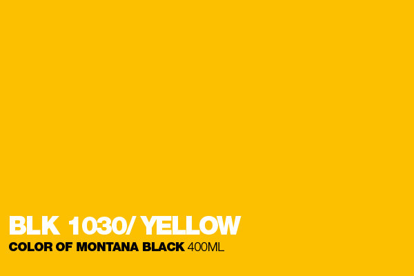 Montana Black 400ml Sprühdose 1030 Yellow