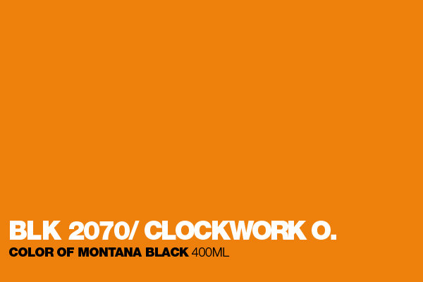 Montana Black 400ml Sprühdose 2070 Clockwork Orange