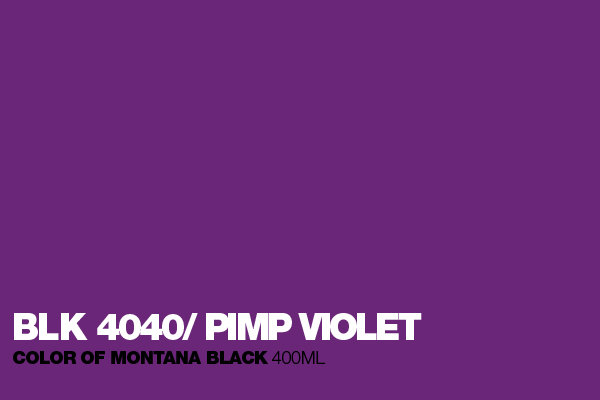 Montana Black 400ml Sprühdose 4040 Pimp Violett