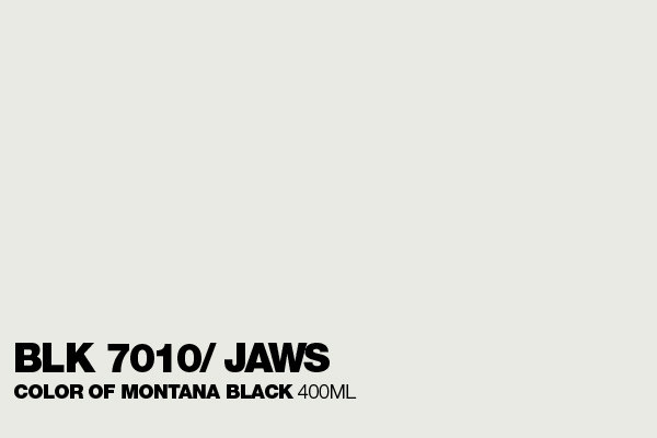 Montana Black 400ml Sprühdose 7010 Jaws