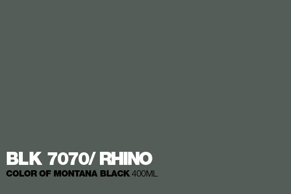 Montana Black 400ml Sprühdose 7070 Rhino