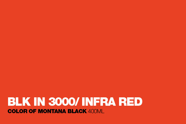 Montana Black Infra Colors 400ml Sprühdose IN3000 Infra Red