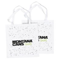 Montana Cotton Bag - LOGO Stars White